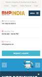 Mobile Screenshot of bhpindia.com